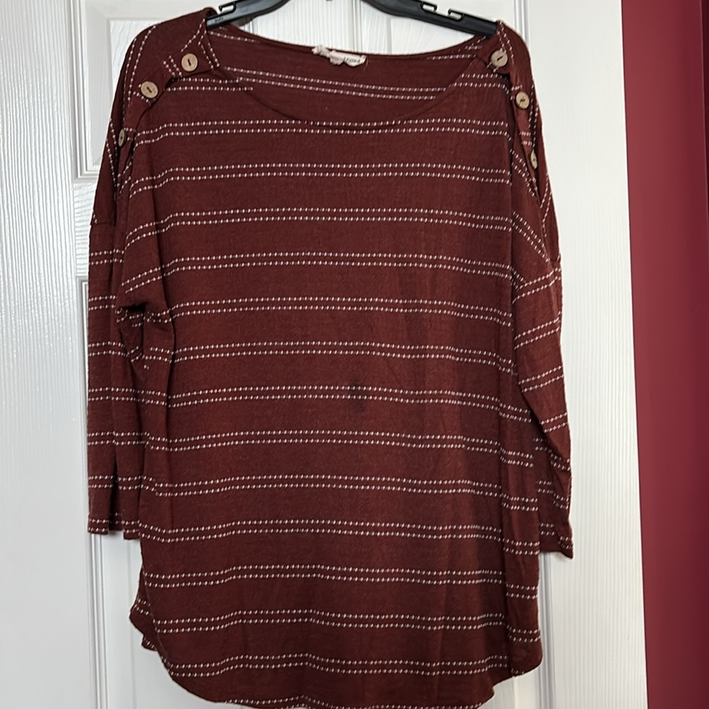 Above and Beyond Rust Top size xxl